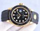 Swiss Quality Replica Rolex Yachtmaster 42 mm Watch Gold Bezel Asian 2826 Movement (4)_th.jpg